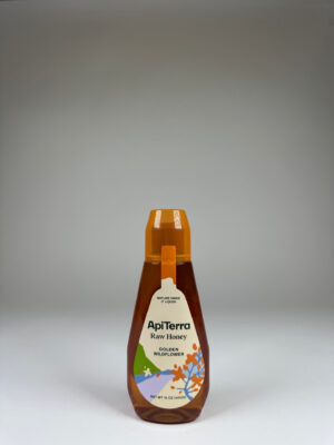APITERRA.HONEY ‘’GOLDEN’’ WILDFLOWER, 14 OZ